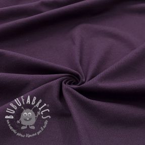 Jersey coton violet