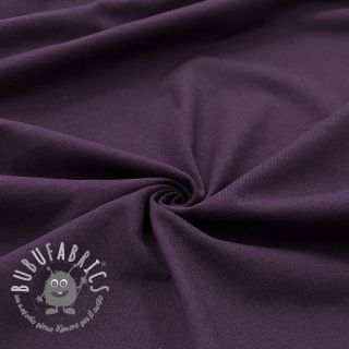 Jersey coton violet
