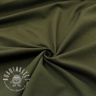 Jersey coton camo green
