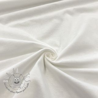 Jersey coton off white