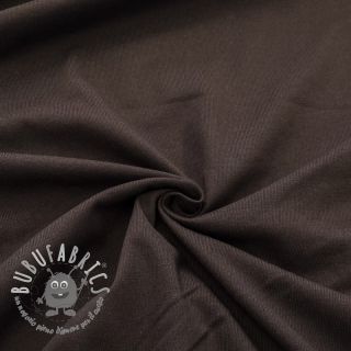Jersey coton mocha