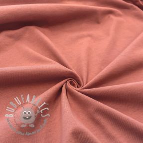 Jersey coton apricot