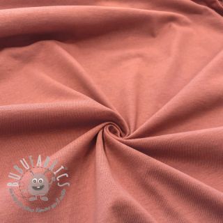 Jersey coton apricot