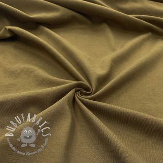 Jersey coton golden brown