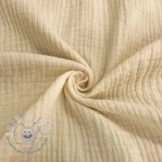 Mussola/Doppia garza MELANGE sand
