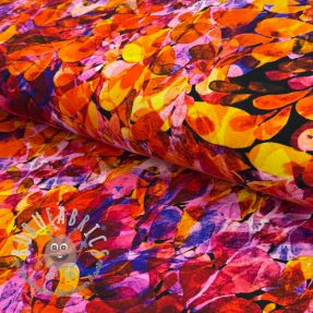 Jersey VISCOSE LYCRA HEAVY Watercolor Abstract design B digital print