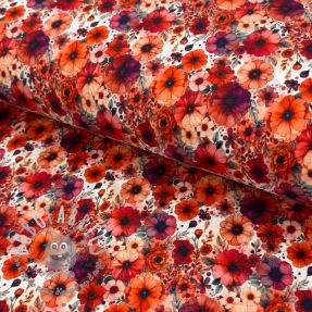 Jersey VISCOSE LYCRA HEAVY Cloe design A digital print