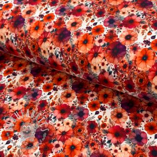 Jersey VISCOSE LYCRA HEAVY Cloe design A digital print