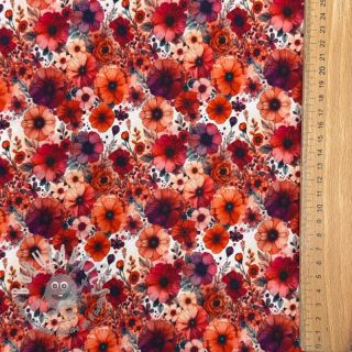 Jersey VISCOSE LYCRA HEAVY Cloe design A digital print