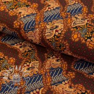 Jersey VISCOSE LYCRA HEAVY Batik design C digital print