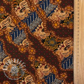 Jersey VISCOSE LYCRA HEAVY Batik design C digital print