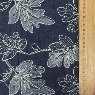 Tessuto di cotone JEANS EMBROIDERY Lisa design B