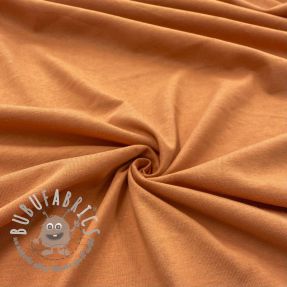 Jersey coton caramel