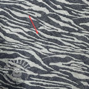 Mussola/Doppia garza Animal pattern navy 2nd class