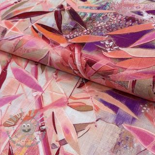 Viscosa con lino Bamboo digital print