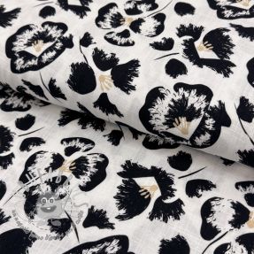 Viscosa con lino Cayena design A digital print