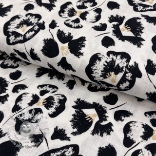 Viscosa con lino Cayena design A digital print