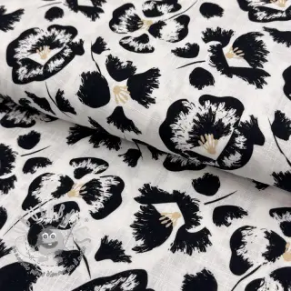 Viscosa con lino Cayena design A digital print