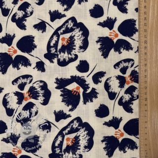 Viscosa con lino Cayena design B digital print