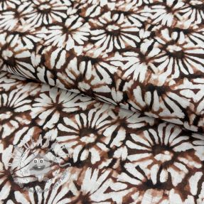 Viscosa con lino Dandelions digital print