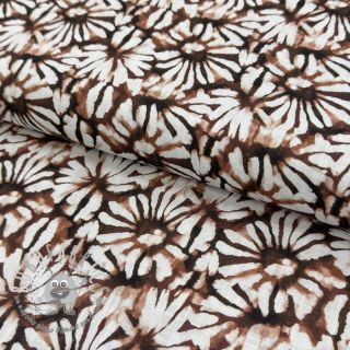 Viscosa con lino Dandelions digital print