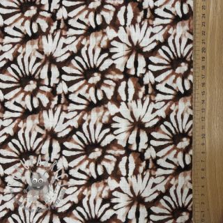 Viscosa con lino Dandelions digital print