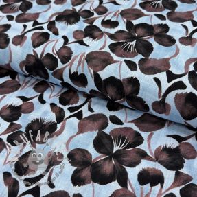 Viscosa con lino Lotus design A digital print