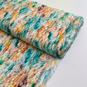 Viscosa RAYON POPLIN Stripes design F digital print