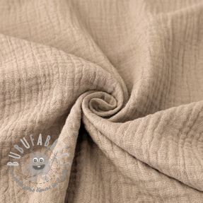 Mussola/Doppia garza 160 cm sand