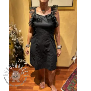 Popeline di cotone black