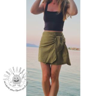 Lino prelavato 170 g green