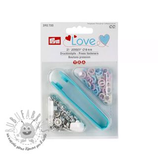 Bottone a pressione JERSEY Prym Love 8mm pink