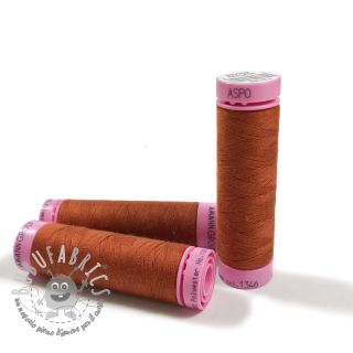 Filo di poliestere Amann Aspo 120 dark cinnamon