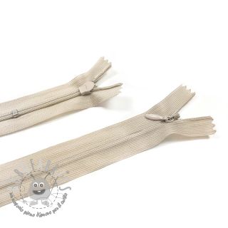 Cerniera invisibile non divisibile 25 cm Sand