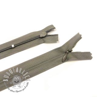 Cerniera invisibile non divisibile 25 cm taupe