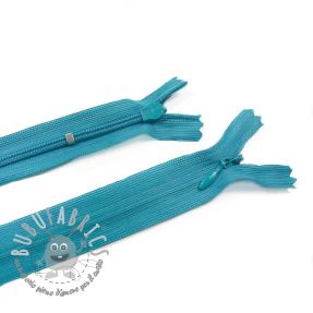 Cerniera invisibile non divisibile 25 cm Aqua