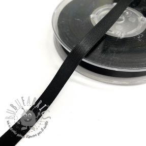Nastro di raso doppio lato 9 mm black