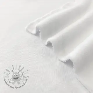Felpa garzata JOGGING white