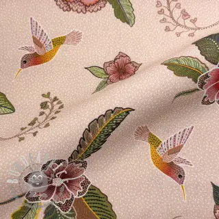 Tessuto decorativo Floral Kolibri Art digital print