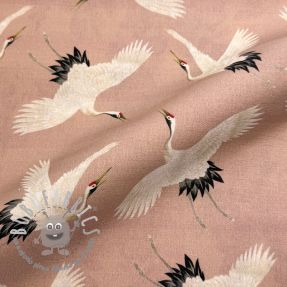 Tessuto decorativo Crane Bird Dream digital print