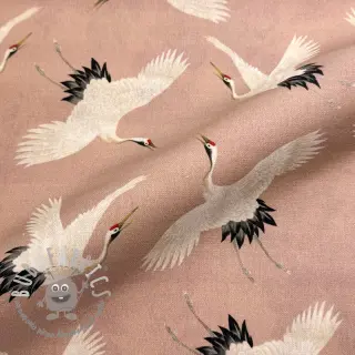 Tessuto decorativo Crane Bird Dream digital print