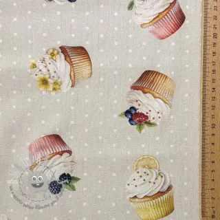 Tessuto decorativo Cupcake Bake Off digital print