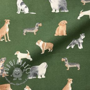 Tessuto decorativo premium Dog Breed Mix