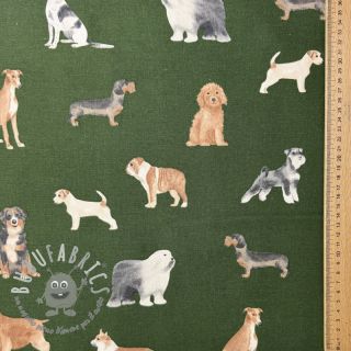 Tessuto decorativo premium Dog Breed Mix