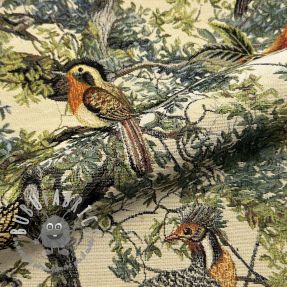 Tessuto decorativo GOBELIN PREMIUM Bird Heritage Forest