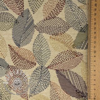 Tessuto decorativo GOBELIN PREMIUM Stitch Sketch Leaf