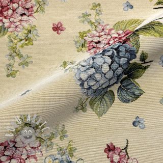 Tessuto decorativo GOBELIN PREMIUM Hydrangea Garden Mix