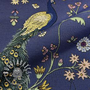Tessuto decorativo GOBELIN PREMIUM Peacock Garden Dream