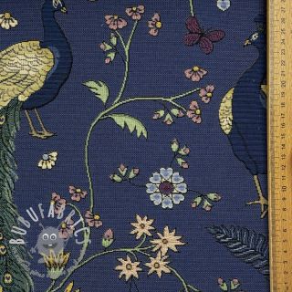Tessuto decorativo GOBELIN PREMIUM Peacock Garden Dream