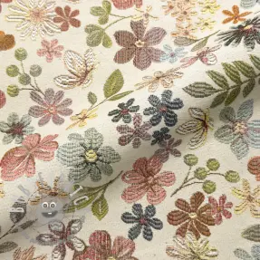 Tessuto decorativo GOBELIN PREMIUM Indian Daisy Tapestry